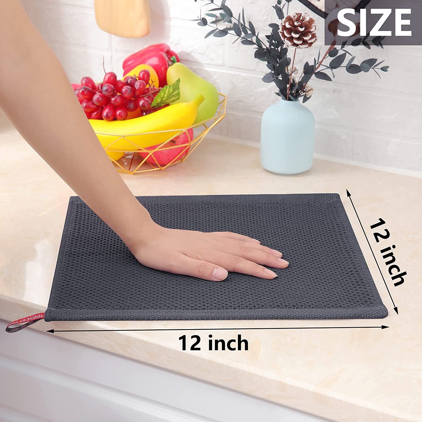 100% Cotton Waffle Weave Towels