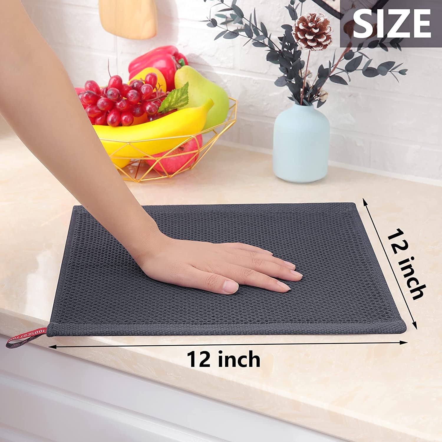 100% Cotton Waffle Weave Towels