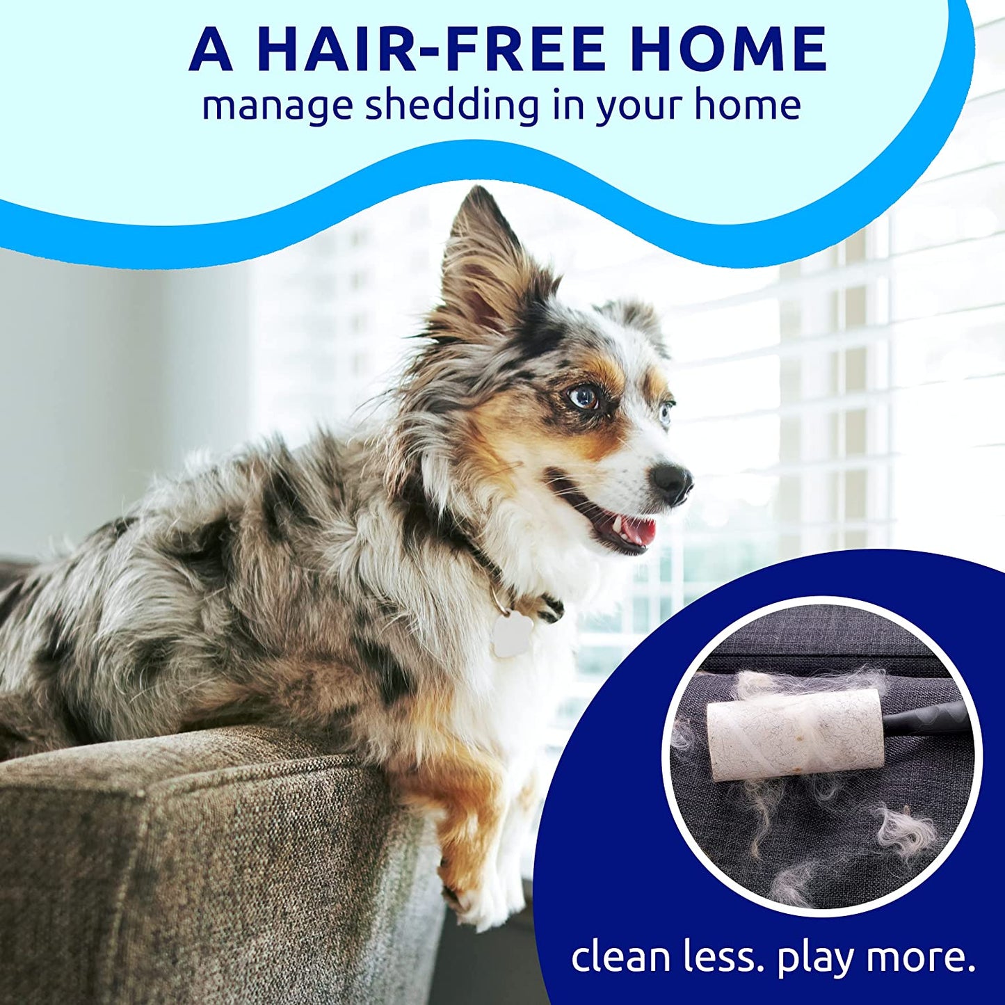 Double-Sided Deshedding Brush