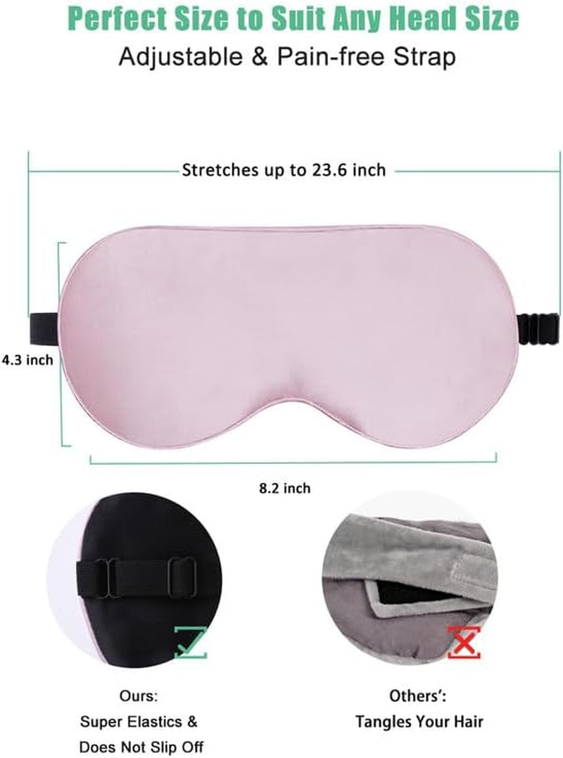 100% Natural Pure Silk Eye Masks