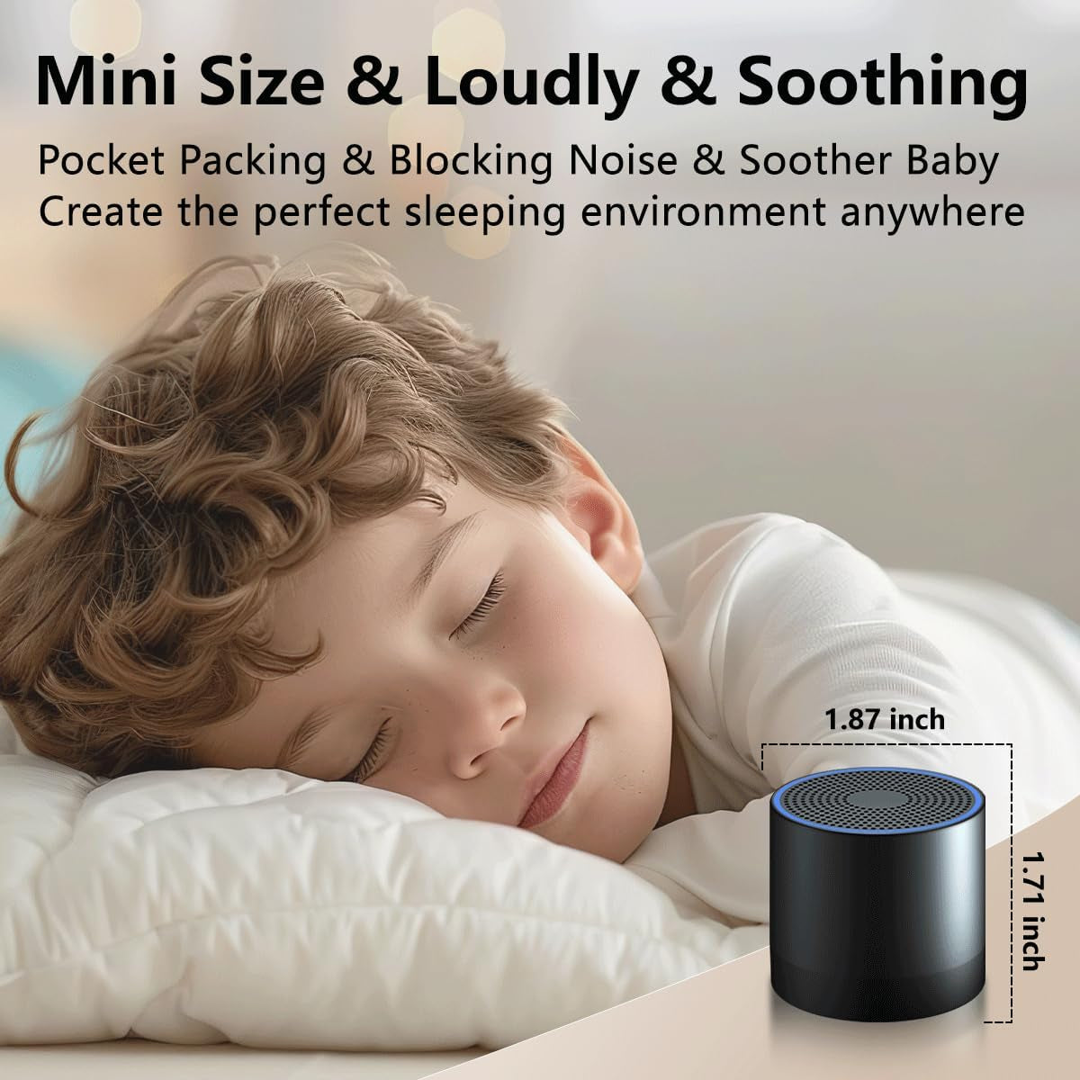 Portable Sound Machine for Camping