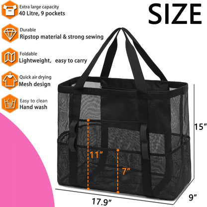 Mesh Beach Bag