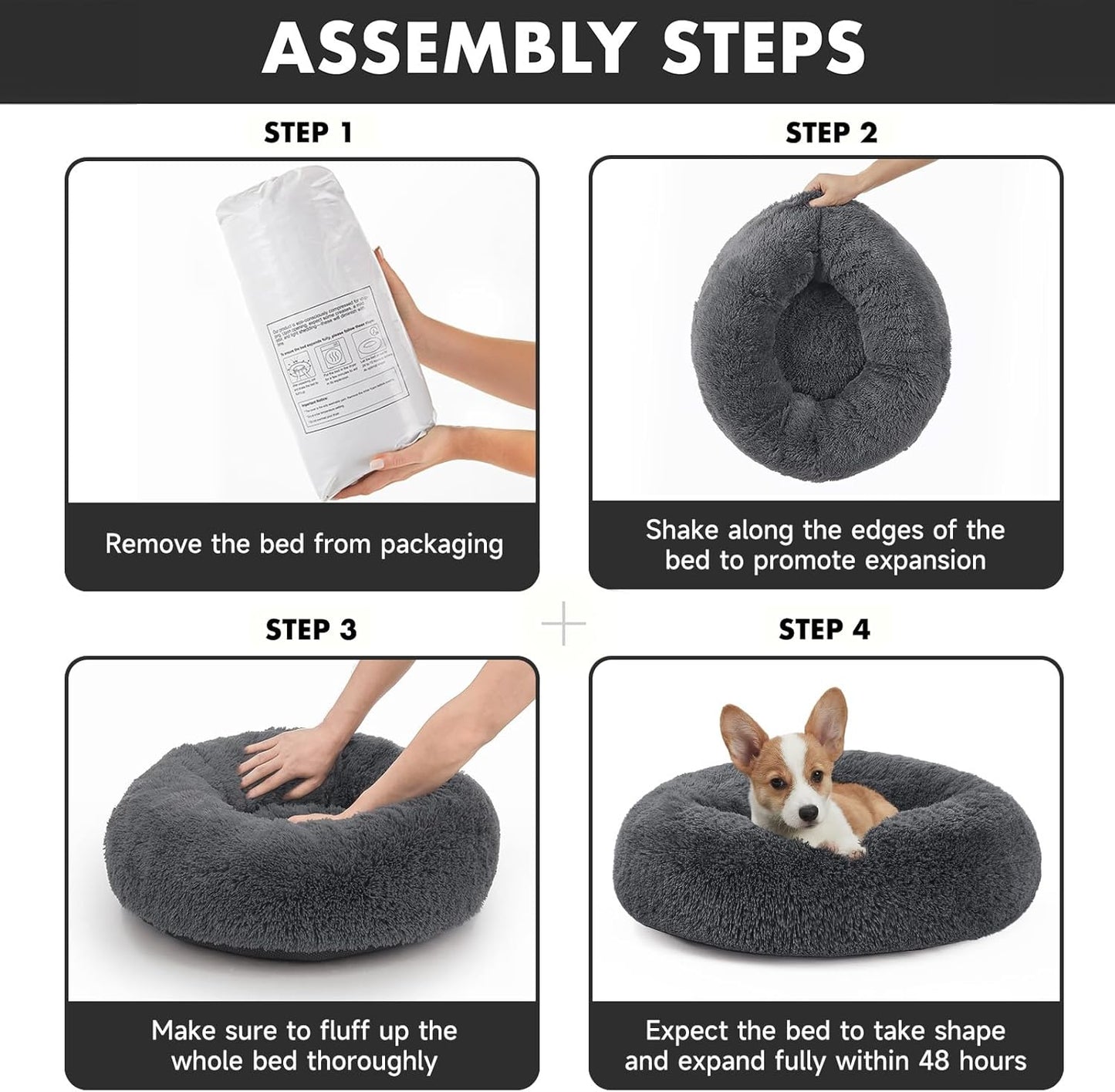 Calming Donut Bed 
