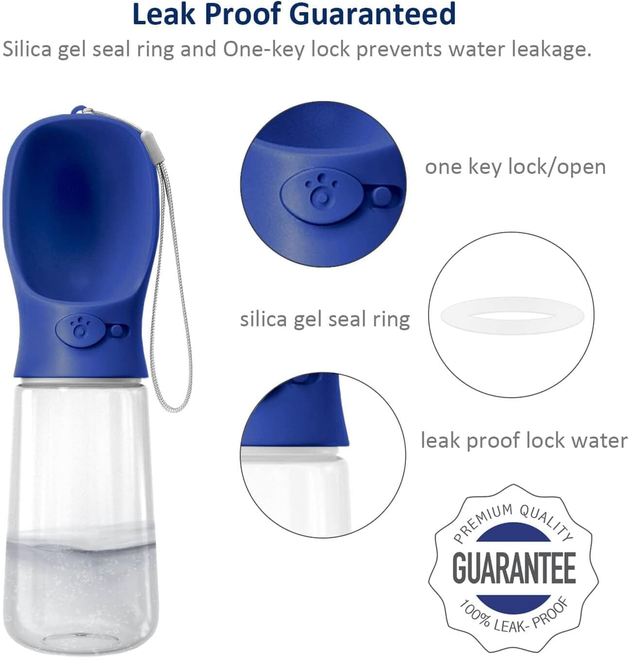  Leak Proof Puppy Water Dispenser