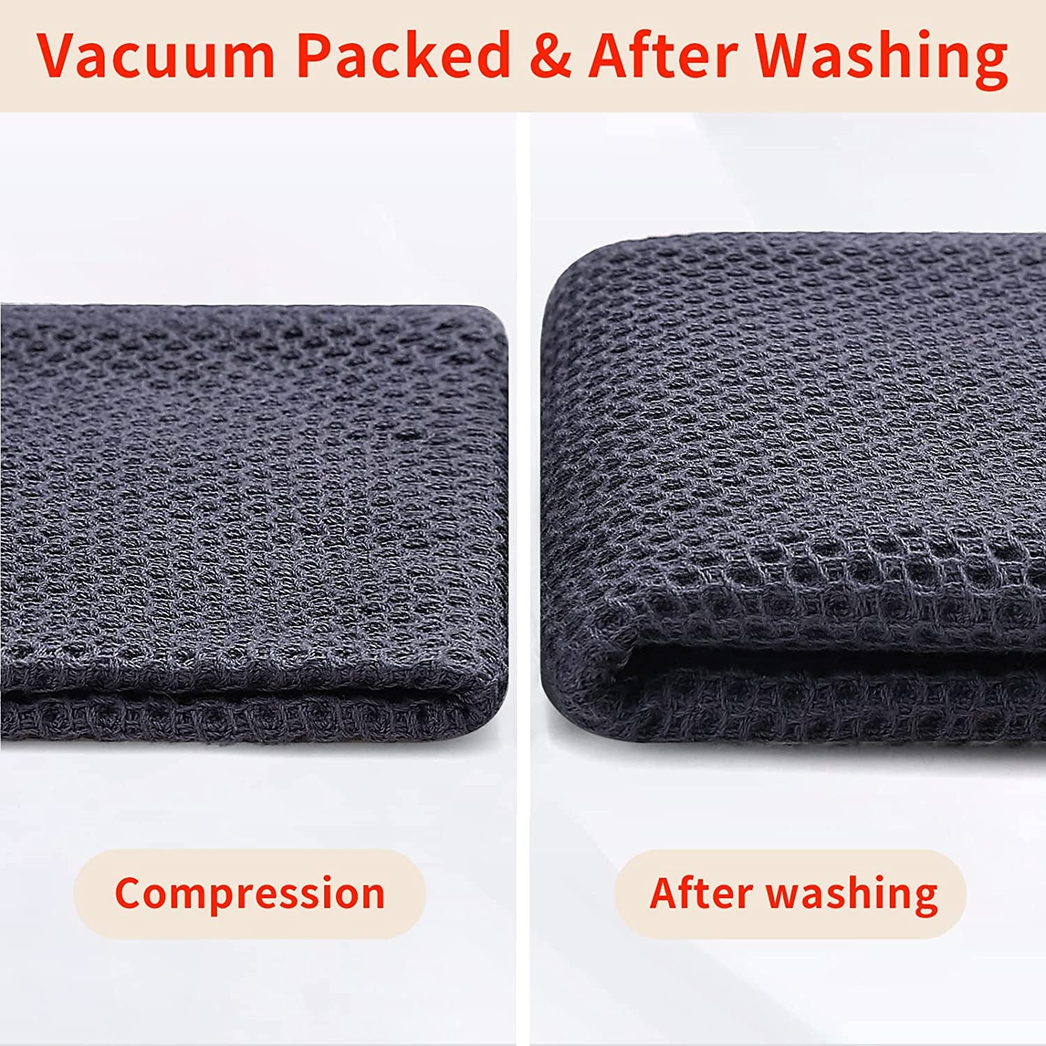100% Cotton Waffle Weave Towels