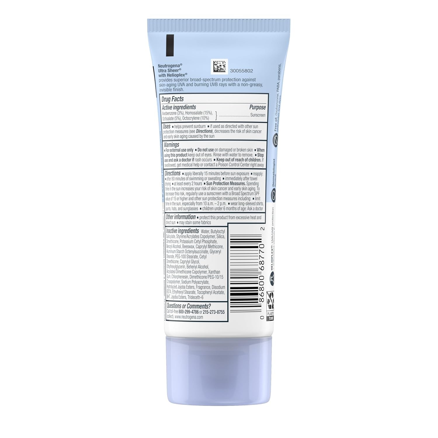 Non-Greasy Sunscreen Lotion 