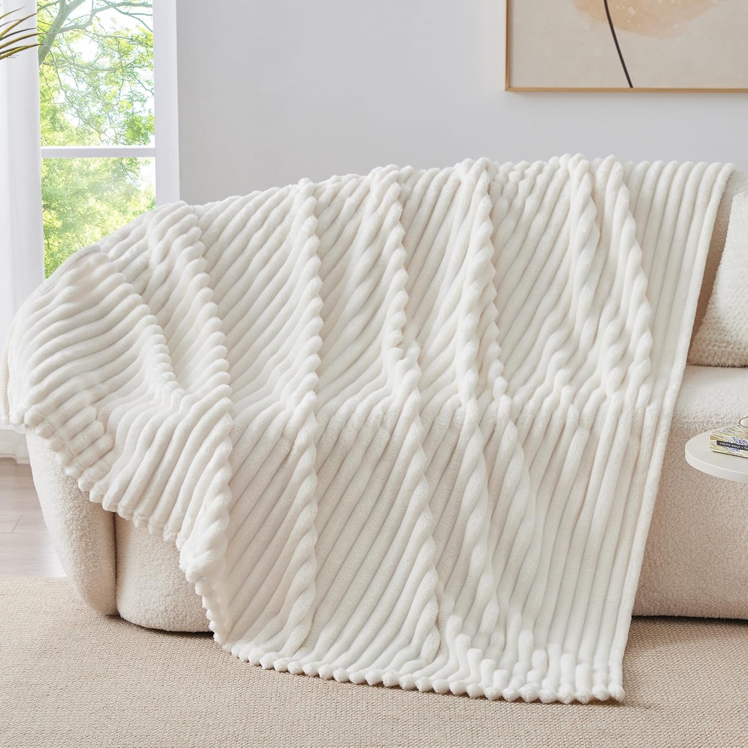 Fleece Throw Blanket for Couch