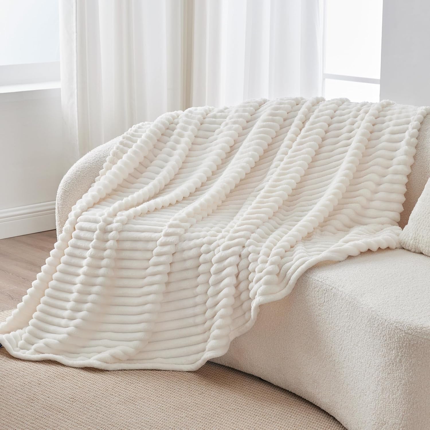 Fleece Throw Blanket for Couch