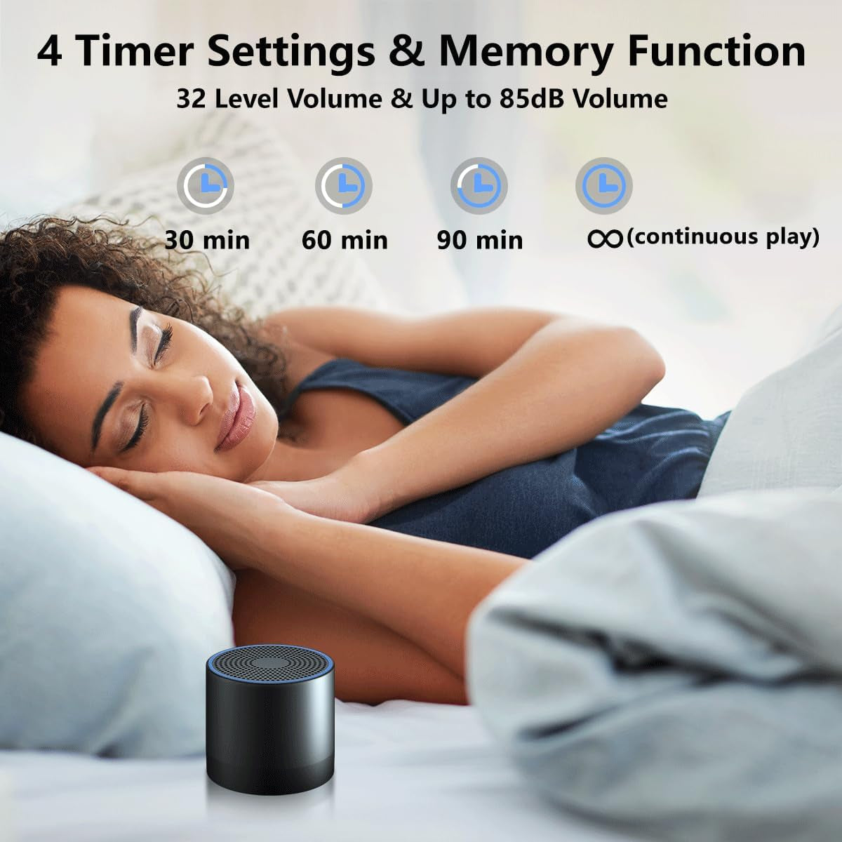 Portable Sound Machine for Camping