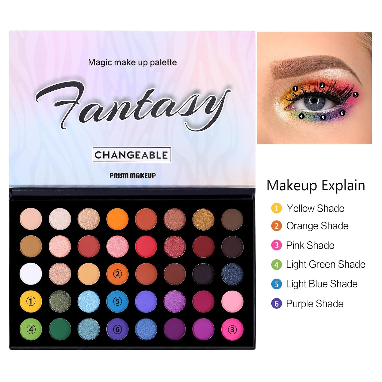 Metallic Eyeshadow Pallet
