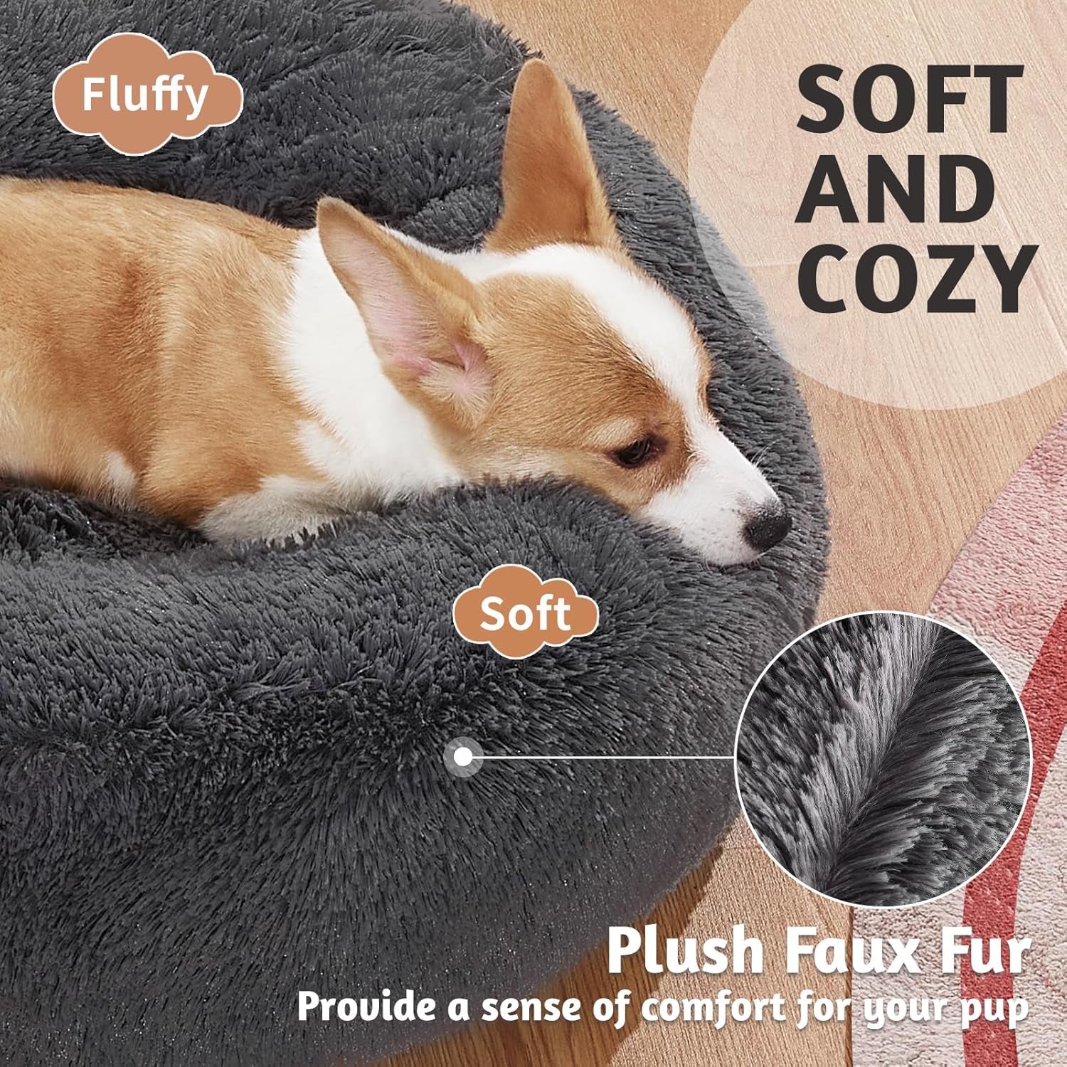 Calming Donut Bed 