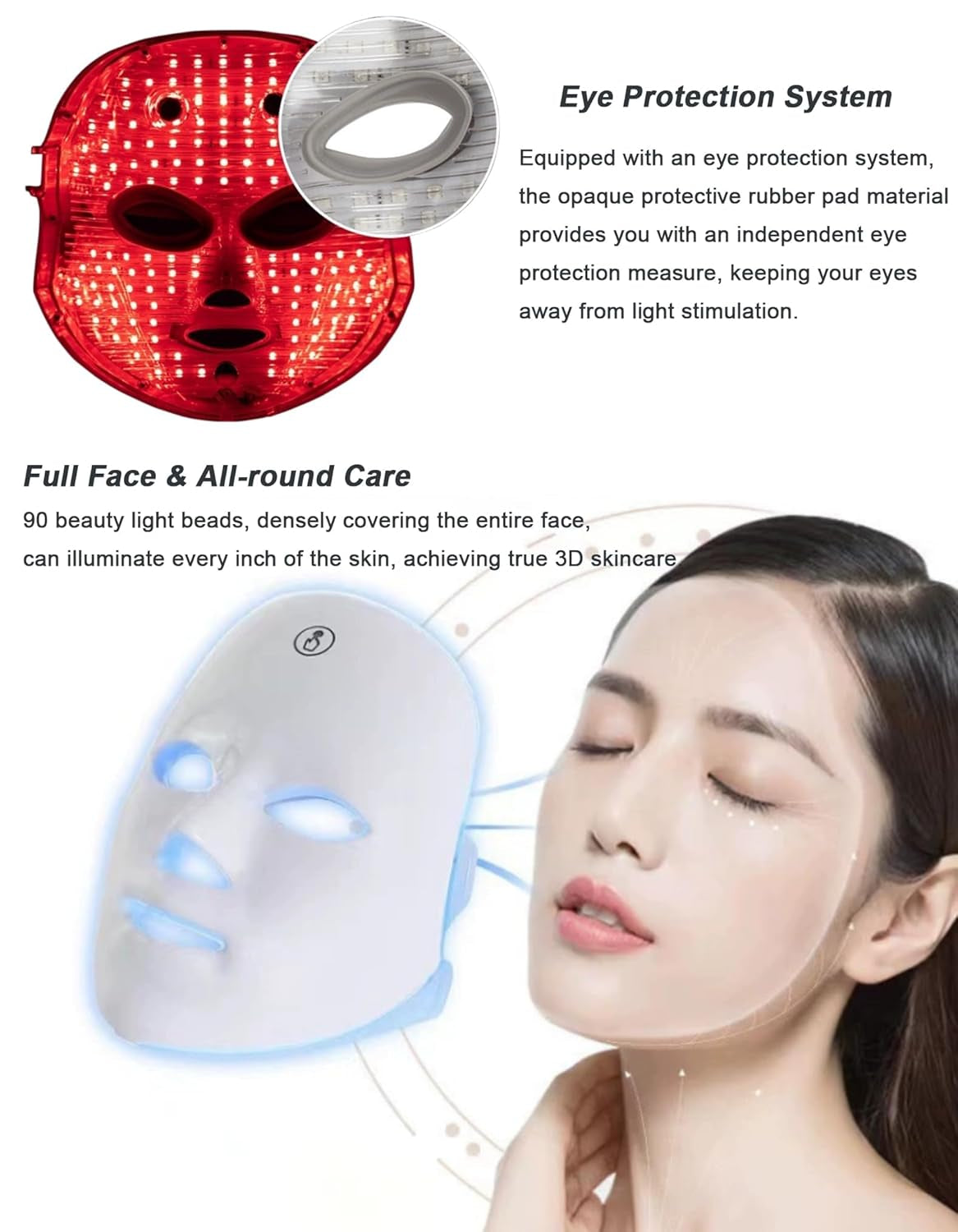 LED Face Mask for Skin Care