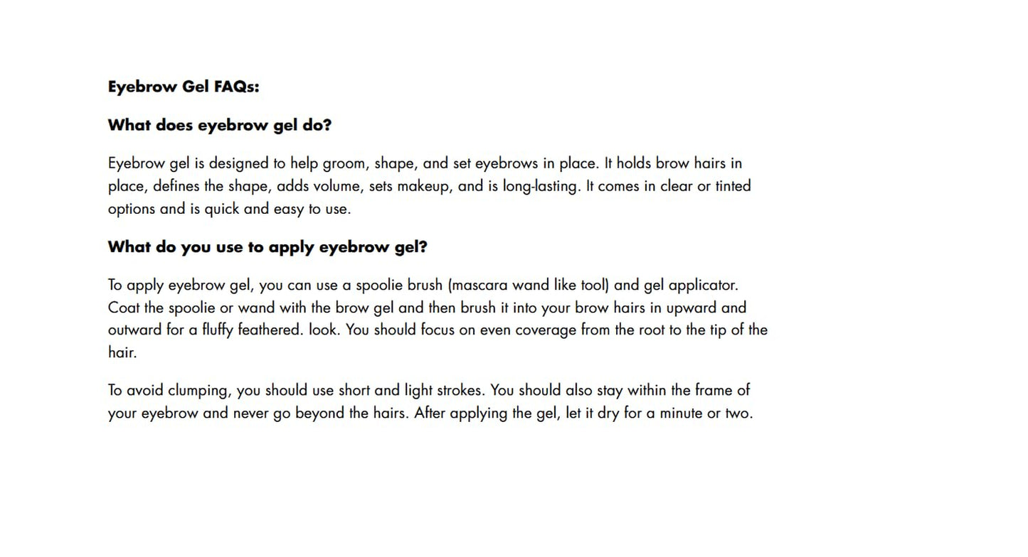 Eyebrow Shaping Wax 