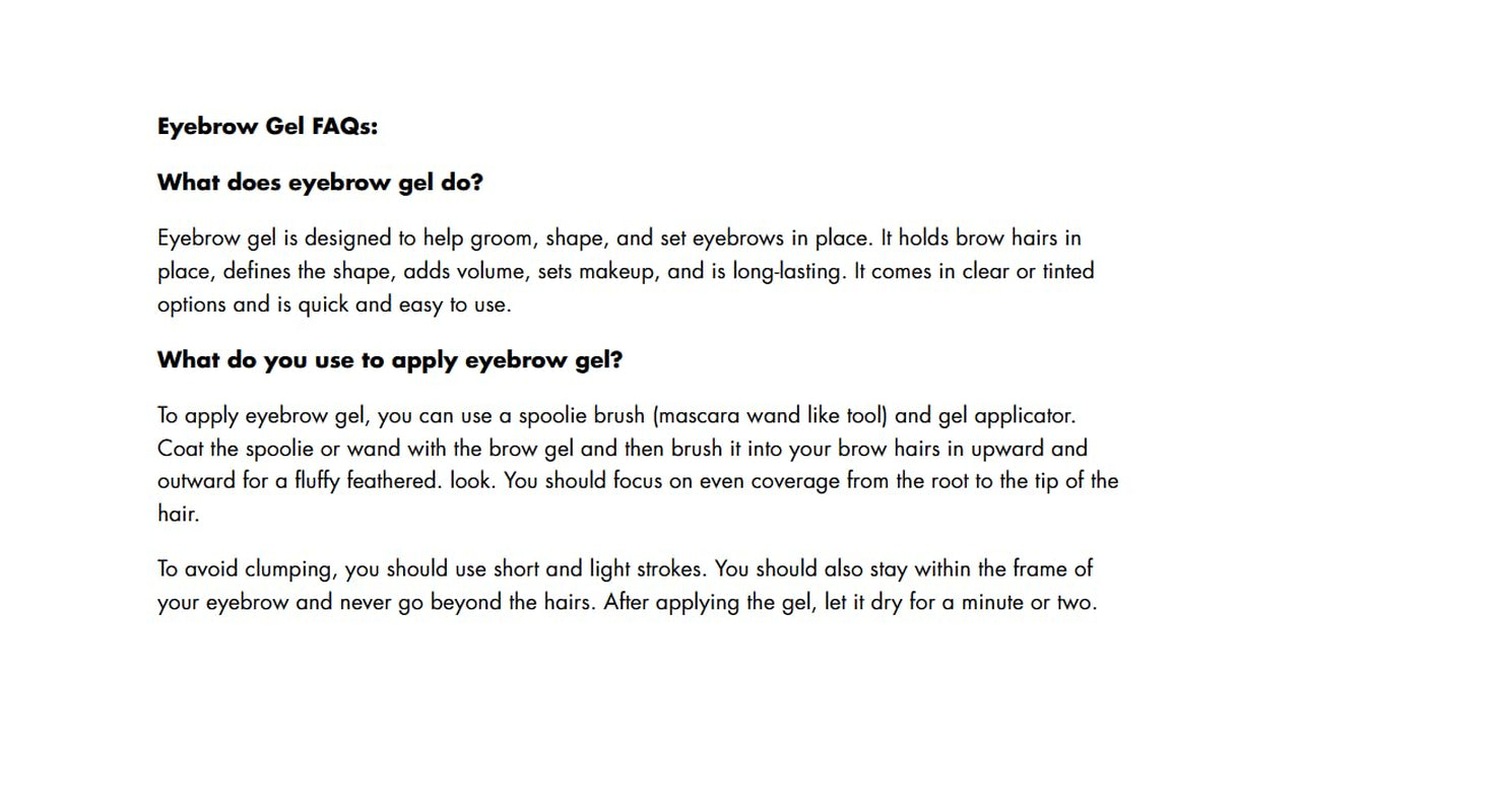 Eyebrow Shaping Wax 