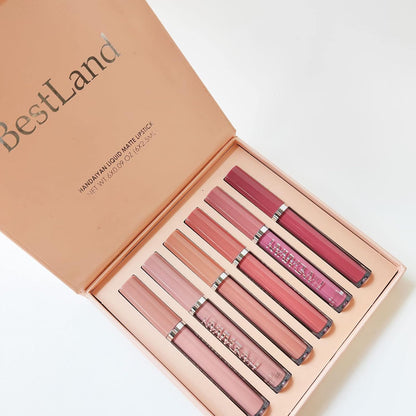 6Pcs Matte Liquid Lipstick Makeup Set