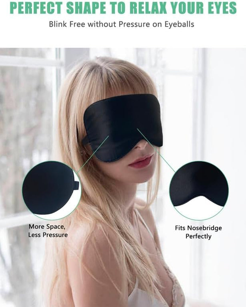 100% Natural Pure Silk Eye Masks