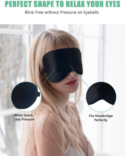 100% Natural Pure Silk Eye Masks
